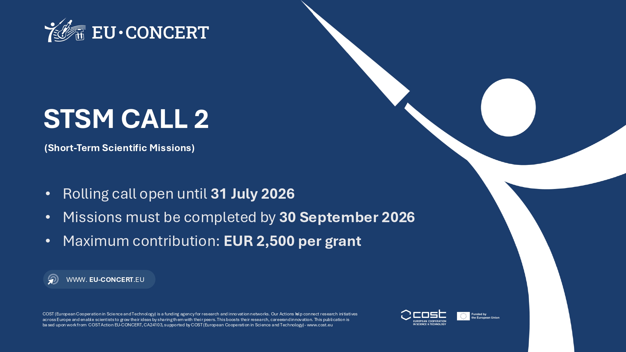 STSM call 2nd call page
